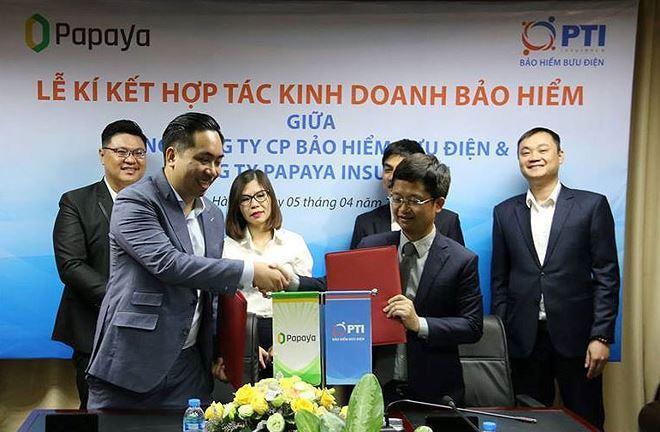 Bảo hiểm PTI hợp tác với Papaya